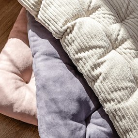 Biela/sivá hojdačka z borovicového dreva 39x75x38 cm Montessori – Meowbaby