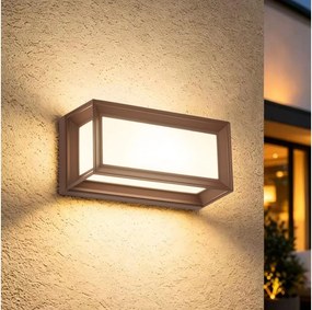BRILAGI - LED vonkajšie nástenné svietidlo PARKER LED/12W/230V hnedé IP44