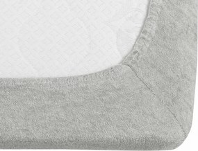 Froté plachta EXCLUSIVE svetlosivá 180x200 cm
