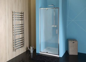 Polysan Polysan, EASY LINE otočné sprchové dvere 760-900mm, sklo Brick, EL1638