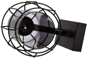 Nástenná lampa JONERA 1xE27/40W/230V čierna