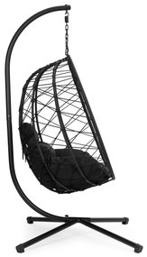 MultiGarden Závesné záhradné hojdacie kreslo Cocoon do 120 kg + vankúše MultiGarden