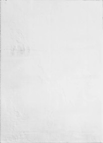 Koberec Cozy 1453 biely obdĺžnikový – polyester 16 mm vlas Rozmer: 40x60 cm