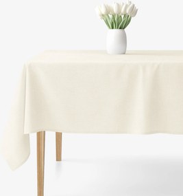 Goldea hranatý obrus malaga - smotanový 100 x 100 cm