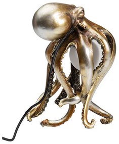 Animal Octopus stolová lampa zlatá