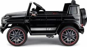 LEAN CARS Elektrické autíčko Mercedes AMG G 63 čierne lakované