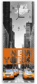 Gario Hodiny na stenu New York Rozmery: 30 x 90 cm
