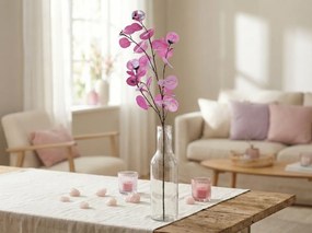 Umelá kvetina EUCALYPTUS 81 cm, fialová