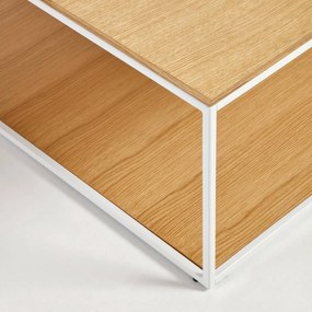 Konferenčný stolík noya 80 x 80 cm biely MUZZA