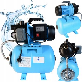 Hydroforová Súprava 24 L Čerpadlo na vodu do záhrady 550 W 3000 l/h Príslušenstvo Hydrofor