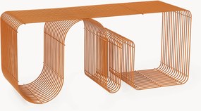 Kovová lavica Curva