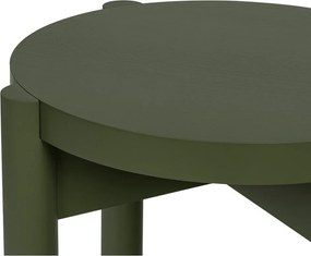 Zelená stolička z bukového dreva Hopp – noo.ma