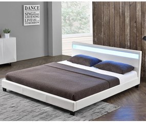InternetovaZahrada Čalunená posteľ Paris 160 x 200 cm - biela