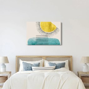 Obraz - Abstraktná maľba pláže N⁰2 (90x60 cm)