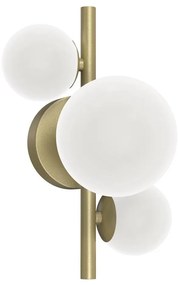 ONLI - Nástenné svietidlo PALOMA 3xG9/10W/230V zlatá