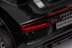Ramiz Elektrické autíčko Audi R8 Polícia na batérie + diaľkové ovládanie + EVA + pomalý štart + MP3 LED
