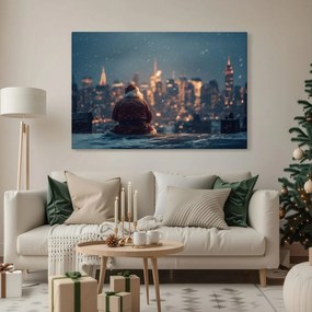 Obraz santa vo veľkomeste