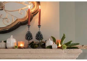 Béžová porcelánová dekorácia Pumpkin - Ø 6*7 cm