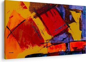 Obraz abstrakcie (90x60 cm)