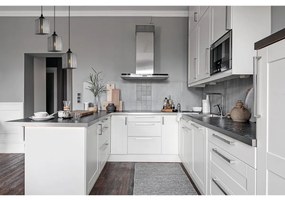 Závesné svietidlo Riffle Square, 3x grafitové sklenené tienidlo, b, o