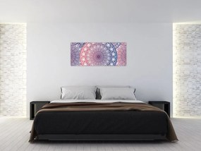 Obraz z mandál (120x50 cm)