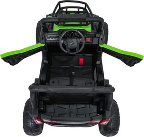 Elektrické terénne autíčko UTV LIFT zelené