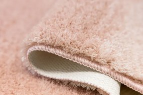 Kúpeľňový koberček Malmo ružový