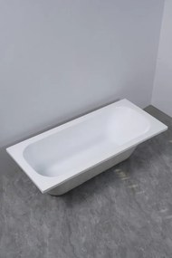 Erga Pureline-O, vaňa 1500x700x400 mm bez nožičiek, biela lesklá, ERG-V07-PURELINE-O-150x070-WH