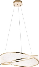 Toolight Toolight, stropné svietidlo 50cm, 62W, 4000K, 4500lm, G136-CP, zlatá, OSW-02620