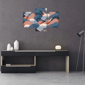 Obraz - Japonské vlny (90x60 cm)