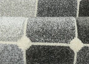 Koberce Breno Kusový koberec PORTLAND 172/RT4K, sivá, viacfarebná,133 x 190 cm