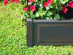 KHW Kvetináč s mriežkou, 110 l (antracitová)  (100290573)