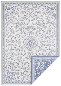 NORTHRUGS - Hanse Home koberce Kusový koberec Twin Supreme 103867 Blue / Cream – na von aj na doma - 120x170 cm