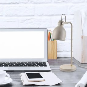 Rabalux 2241 - Stolná lampa FLINT 1xE14/25W/230V béžová