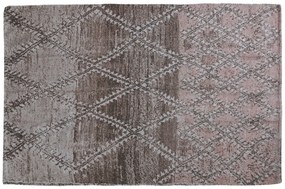 Ružový koberec s ornamentami Rug French print dusty rose - 120*180cm