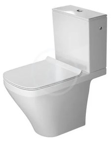 DURAVIT DuraStyle WC kombi misa, spodný odpad, s WonderGliss, biela, 21620900001