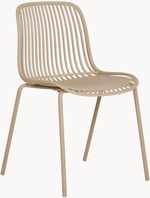 Stohovateľné záhradné jedálenské stoličky Branson, 4 ks