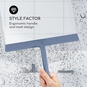 Gütewerk by blumfeldt Blaze Stierka na sprchový kút 28 cm Silikónový kryt Jadro z nehrdzavejúcej ocele Moderný dizajn