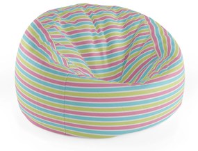 Sablio Sedací vak Cocoon Proužky - 115 x 75 cm x 45 cm