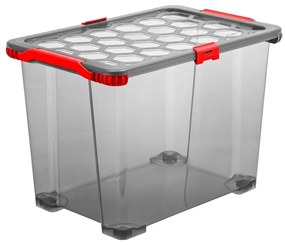 Plastový úložný box s vekom Evo Total - Rotho