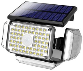 Immax 08499L - LED Solárne nástenné svietidlo so senzorom LED/5W/5,5V IP44