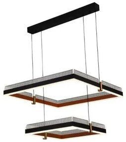 LED Stmievateľný luster na lanku LED/50W/230V 3000-6500K + diaľkové ovládanie