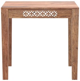 Jedálenský stôl Mira 80x80 indický masív palisander Natural