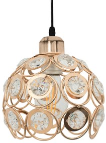 Toolight - Elegantné stropné svietidlo 1xE27 APP208, zlatá, OSW-00403