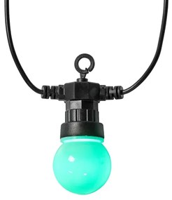 Nedis WIFILP03C10 - LED RGB Dekoračná reťaz 10xLED 12m IP65 Wi-Fi Tuya