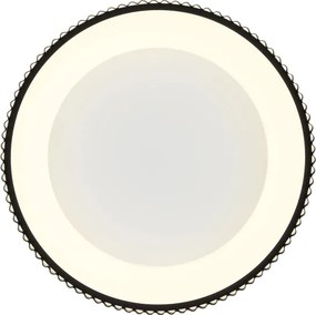 Globo 15924DS-LED Stropné svietidlo KEMP LED/45W/230V 2700/4000/6000K priemer 46 cm čierna