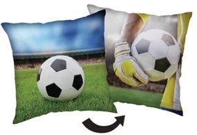 Detský dekoračný vankúšik 40 x 40 cm - Futbal