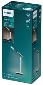 Philips - LED Dotyková stolná lampa IVORY LED/5W/5V 2700/3600/5000K CRI 90