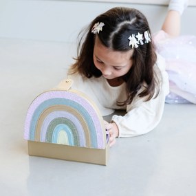 MIMI & LULA Detská šperkovnica Rainbow Bright