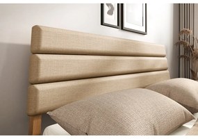 Dvojlôžková posteľ z dubového dreva v prírodnej farbe 160x200 cm Twig – The Beds